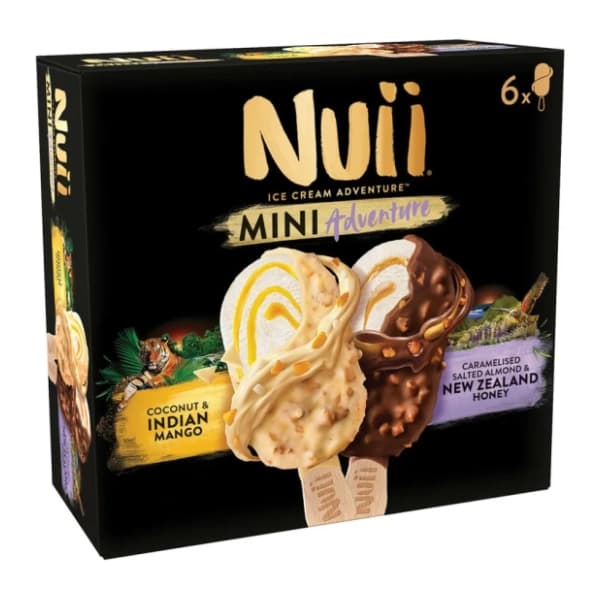 Sladoled NUII mango i novozelandski med multipakiranje 6x55ml 0