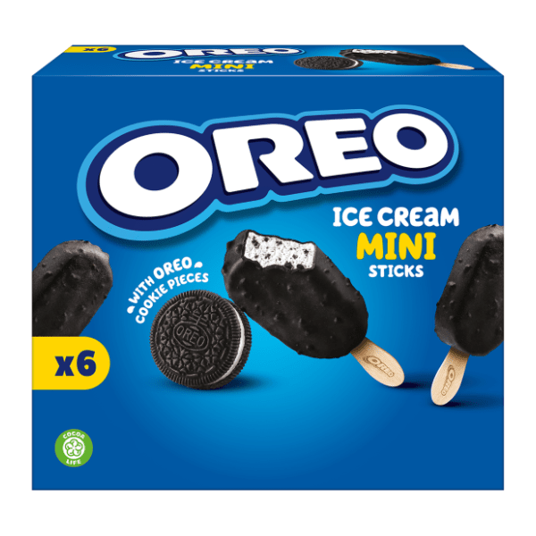 Sladoled OREO mini štapić multipakiranje 6x50ml 0