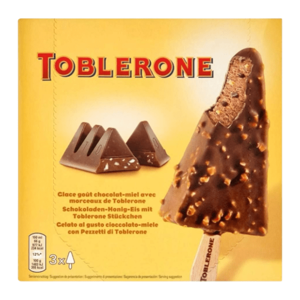 Sladoled TOBLERONE štapić 3x65ml 0