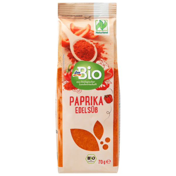 DM BIO Naturland slatka paprika mljevena 70g 0