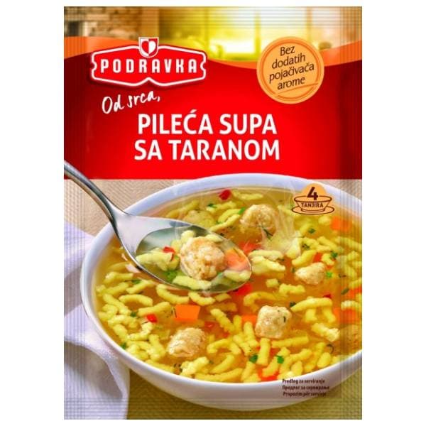 Juha PODRAVKA pileća s taranom 65g 0