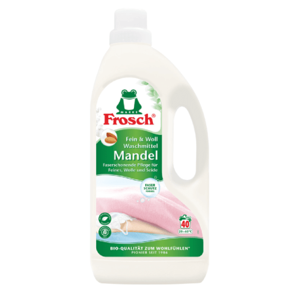 Tekući deterdžent FROSCH Fine & Wool almond 1,5l 0