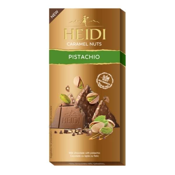 Čokolada HEIDI mliječna s pistacijama 80g 0