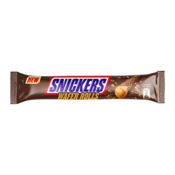 Čokoladica SNICKERS Wafer rolls 24g 0