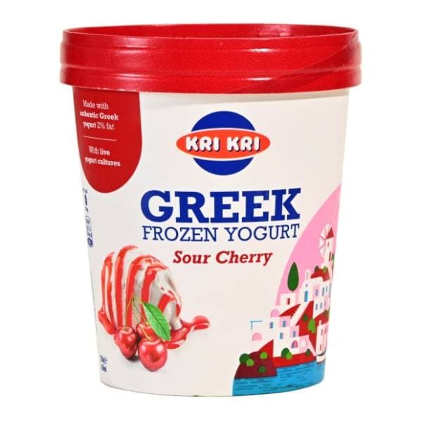 Grčki jogurt KRI KRI višnja zamrznut 320ml 0