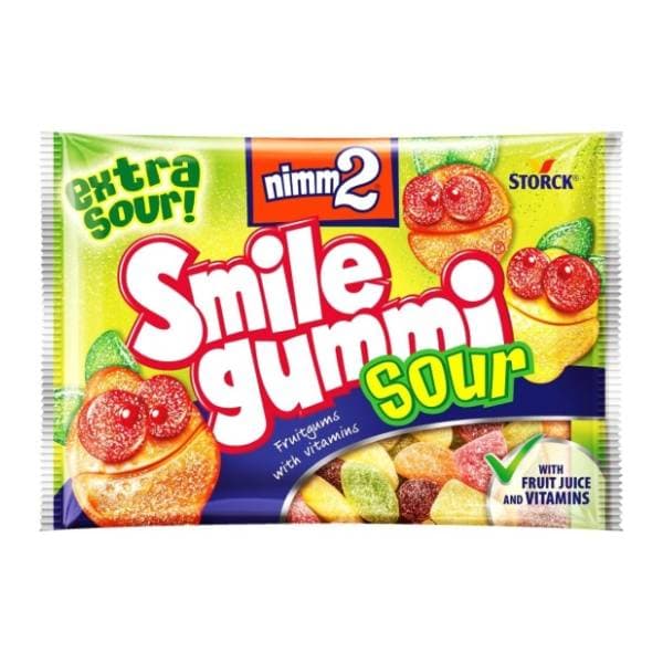 Gumeni bomboni NIMM2 Sour 100g 0