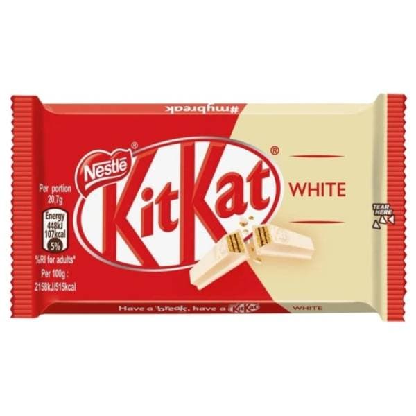 Napolitanka KIT KAT bijela čokolada 41,5g 0