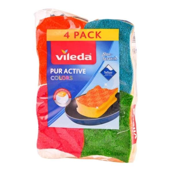 VILEDA puractive colors spužva 4kom 0