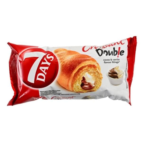 7 DAYS kroasan double midi kakao i vanila 60g 0
