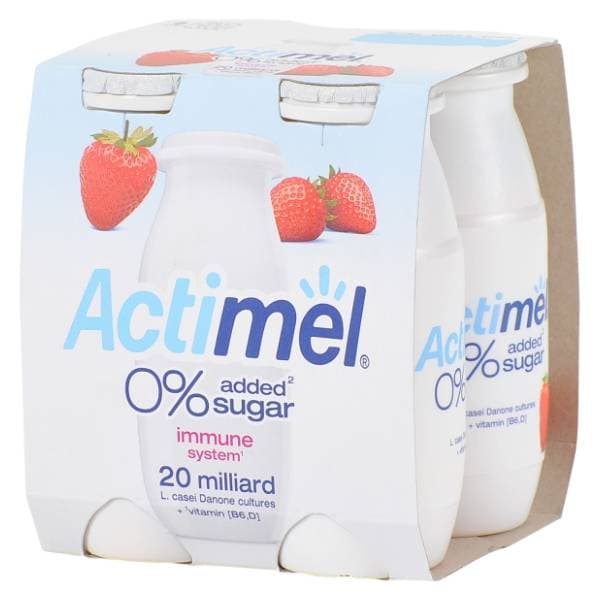 ACTIMEL voćni jogurt bez dodanog šećera 4x100g 0