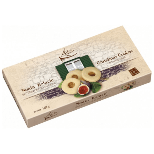 ADRIA nonin kolačići smokva 140g 0