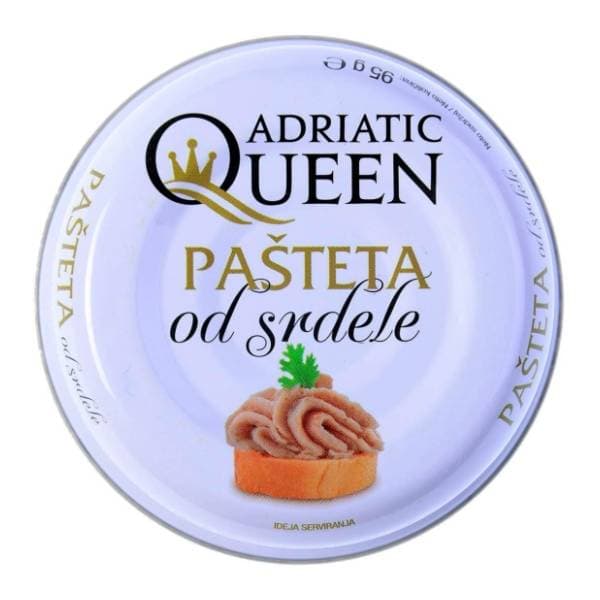 ADRIATIC QUEEN pašteta od srdele 95g 0
