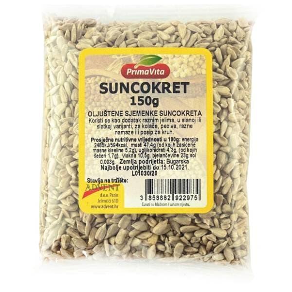 ADVENT suncokret sjemenke 150g 0