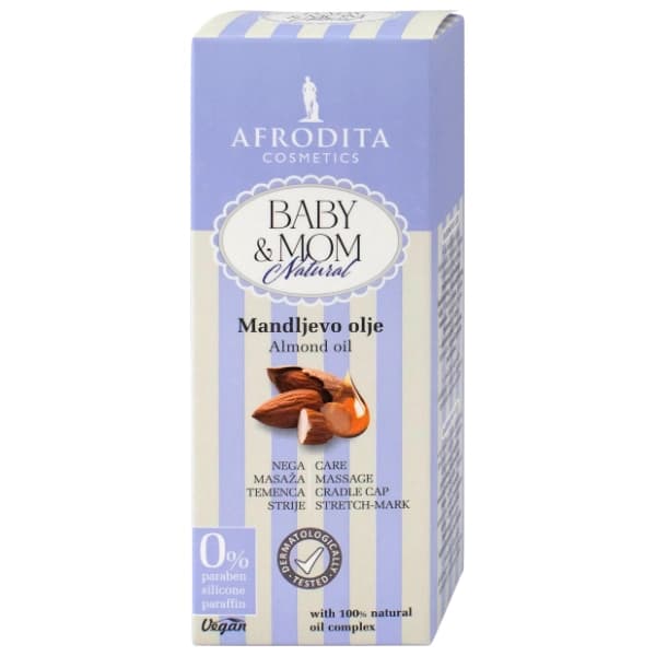 AFRODITA Baby & mom natural bademovo ulje 125ml 0