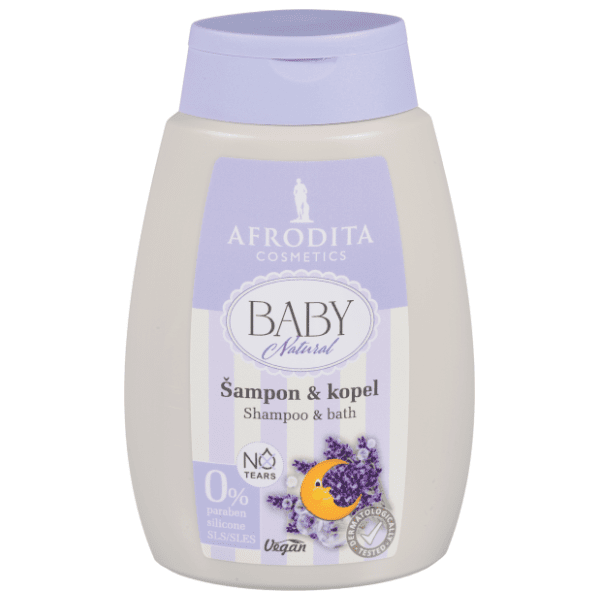 AFRODITA Baby natural šampon i kupka 200ml 0