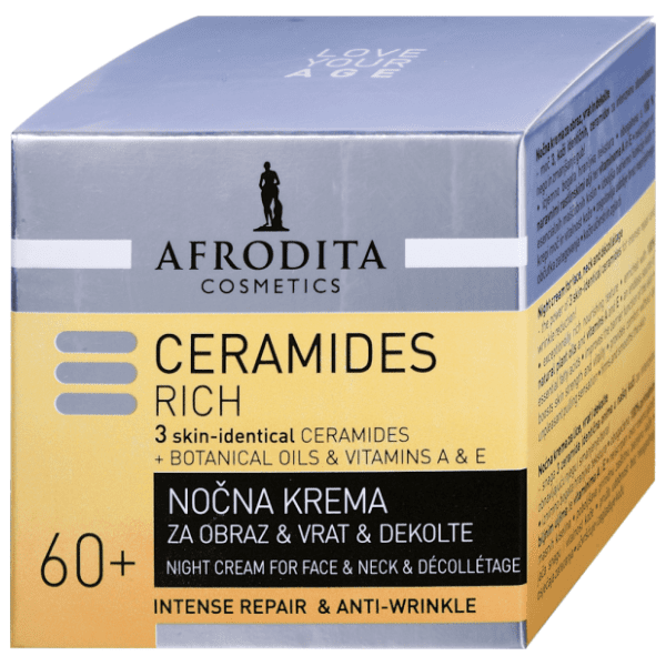 AFRODITA Ceramides rich noćna krema za lice 50ml 0