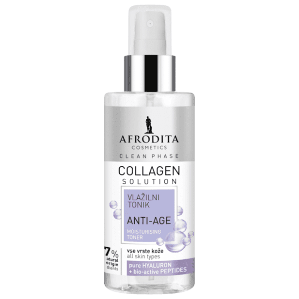 AFRODITA Clean phase anti-age collagen solution tonik 100ml 0