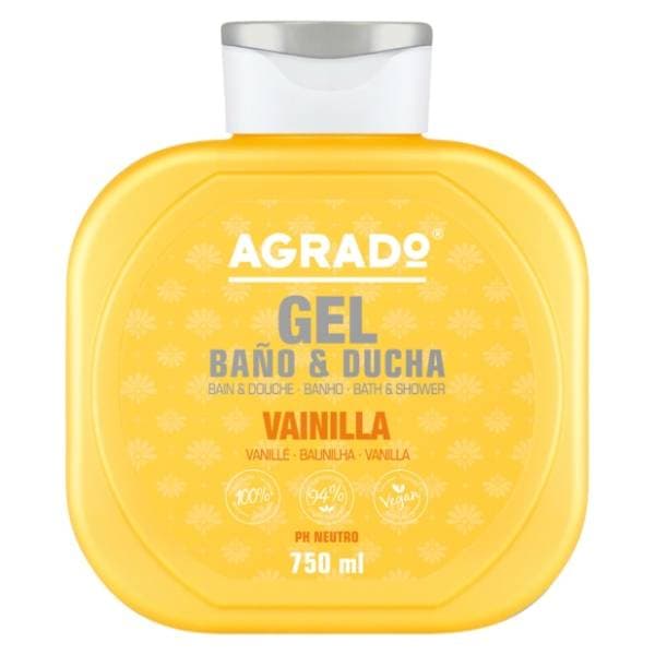 AGRADO gel za tuširanje i kupka vanilla 750ml 0