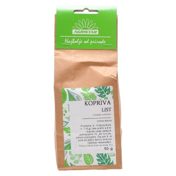 AGRISTAR kopriva čaj 50g 0