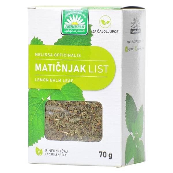AGRISTAR matičnjak čaj 70g 0