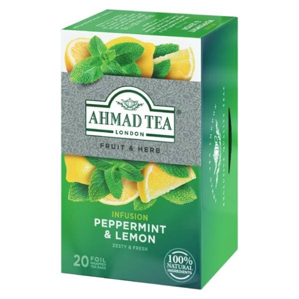 AHMAD TEA Infusion peppermint lemon 30g 0