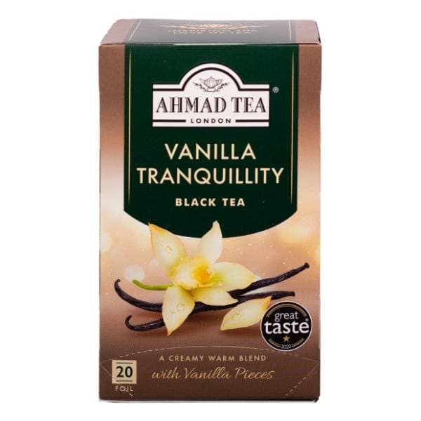 AHMAD TEA Vanilla Tranquility crni čaj s vanilijom 40g 0