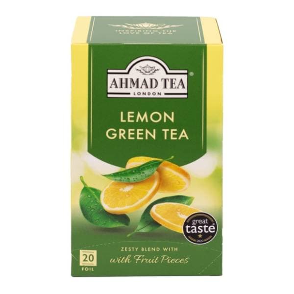 AHMAD TEA zeleni čaj s limunom 40g 0