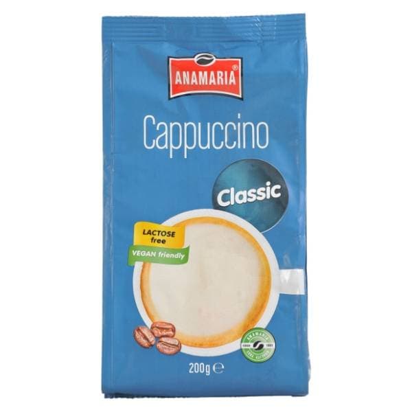 ANAMARIA Cappuccino classic bez laktoze instant kava 200g 0