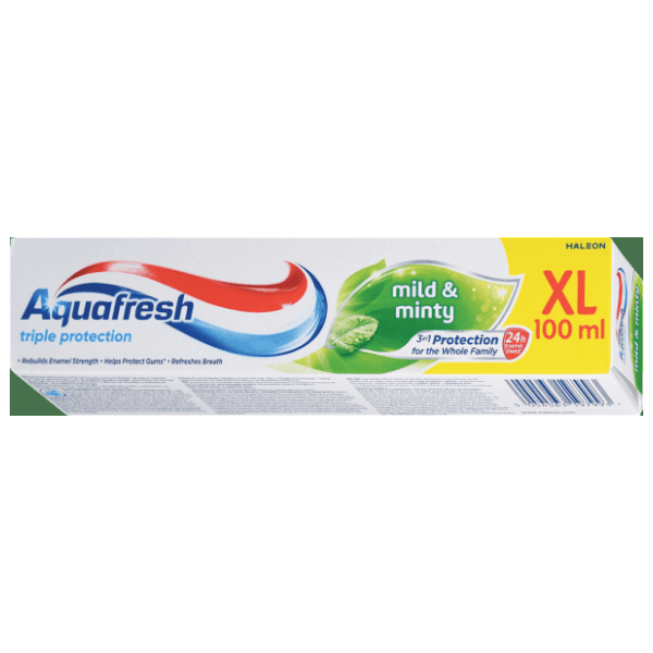 AQUAFRESH Triple protection zubna pasta mild & minty 100ml 0
