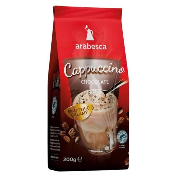 ARABESCA Cappuccino čokolada instant kava 200g 0