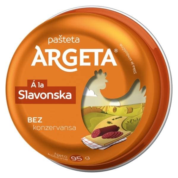 ARGETA A la Slavonska pašteta 95g 0