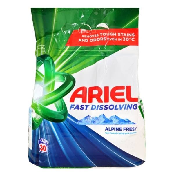 ARIEL Fast dissolving deterdžent za rublje 30 pranja (1,65kg) 0