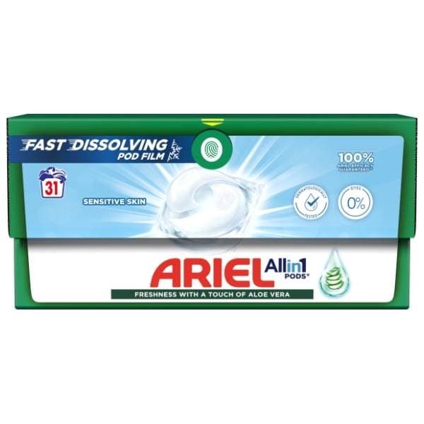 ARIEL Sensitive skin kapsule za rublje 31kom 0