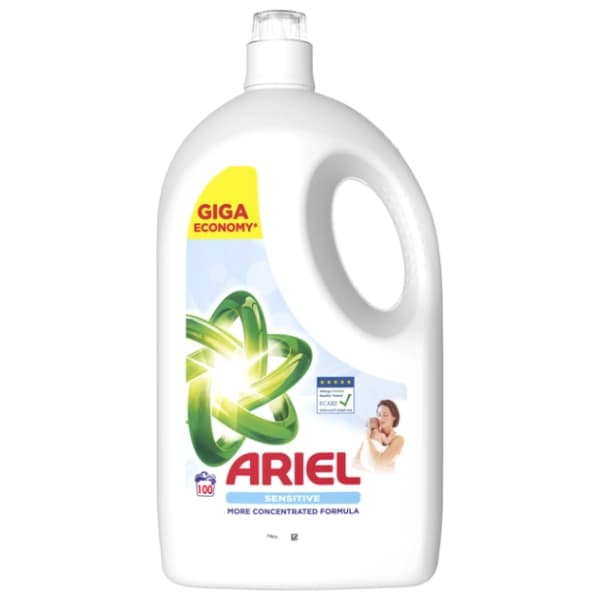 ARIEL Sensitive skin tekući deterdžent 100 pranja (5l) 0