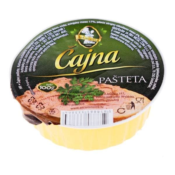 ASCOMMERCE Čajna pašteta 100g 0