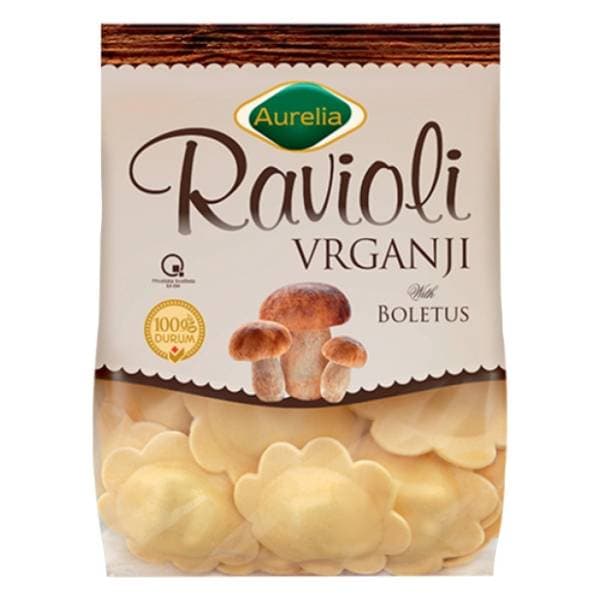 AURELIA Ravioli svježa tjestenina vrganji 250g 0