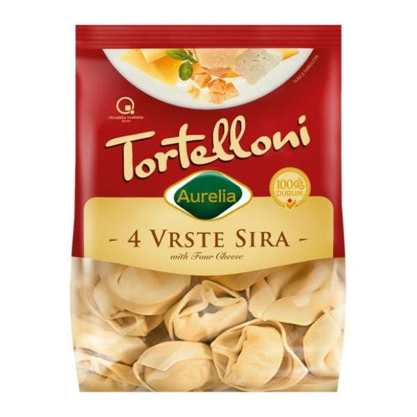 AURELIA Tortelloni svježa tjestenina 4 vrste sira 250g 0