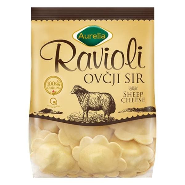 AURELIA Ravioli svježa tjestenina ovčji sir 250g 0