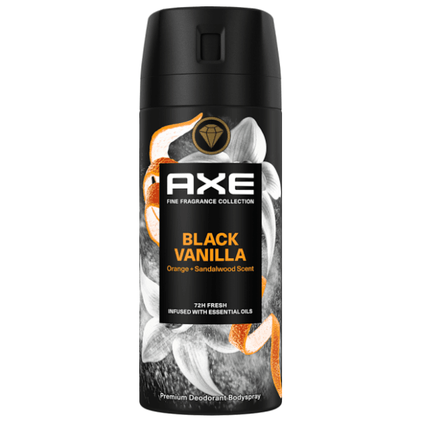 AXE Black vanilla dezodorans 150ml 0