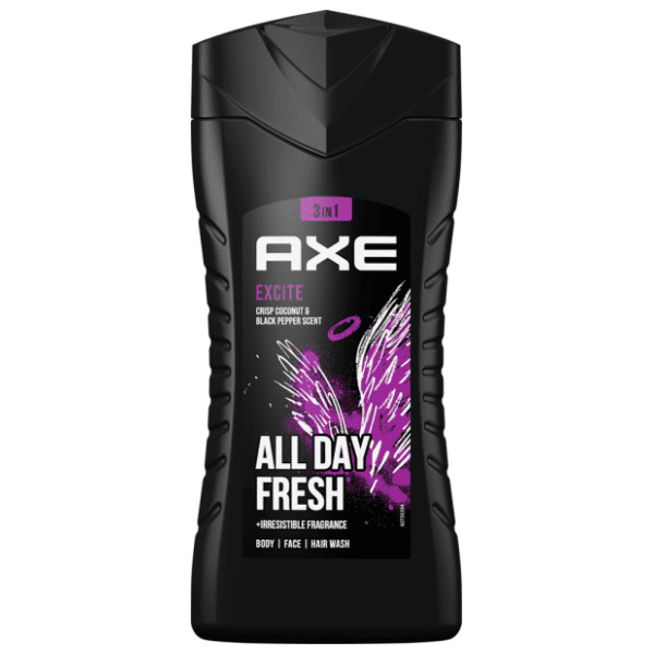 AXE gel za tuširanje excite men 250ml 0