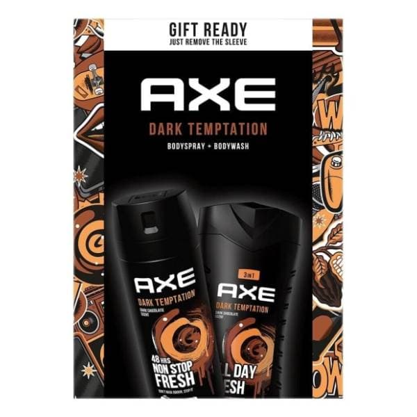 AXE set Dark temptation (dezodorans i gel za tuširanje) 0