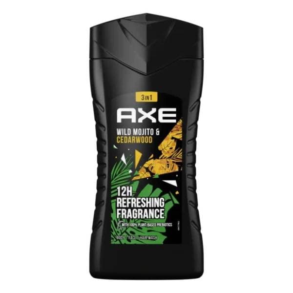 AXE Wild mojito & cedarwood gel za tuširanje 250ml 0