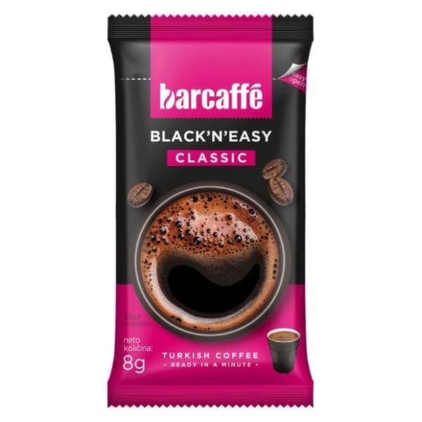 BARCAFFE Black & Easy Classic 8g 0