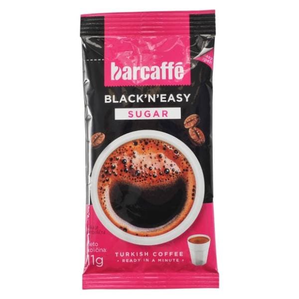 BARCAFFE Black & Easy Sugar 11g 0
