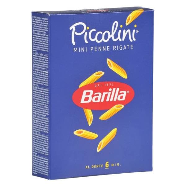 BARILLA Piccolini mini penne rigate tjestenina 500g 0
