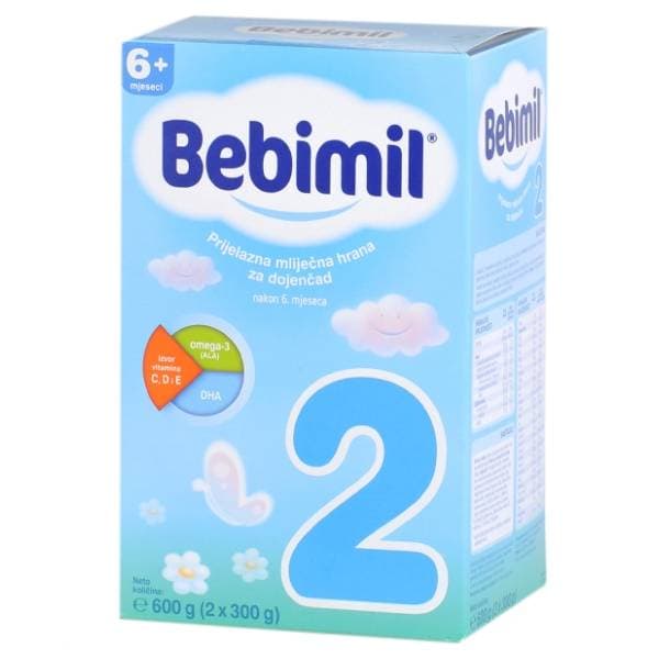 BEBIMIL 2 Početna mliječna hrana za dojenčad 600g 0