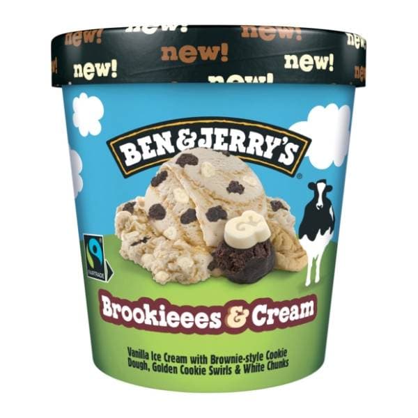 BEN&JERRY'S brookies & cream sladoled čaša 465ml 0