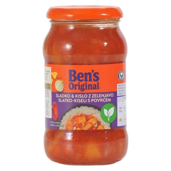 BEN’S ORIGINAL umak slatko-kiseli s povrćem 400g 0