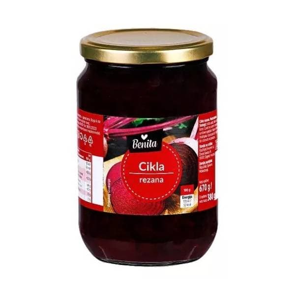 BENITA cikla rezana 670g 0
