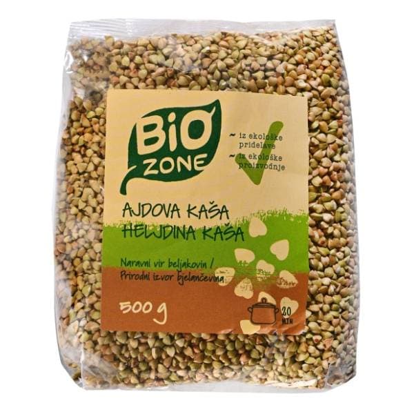 BIO ZONE heljdina kaša eko 500g 0